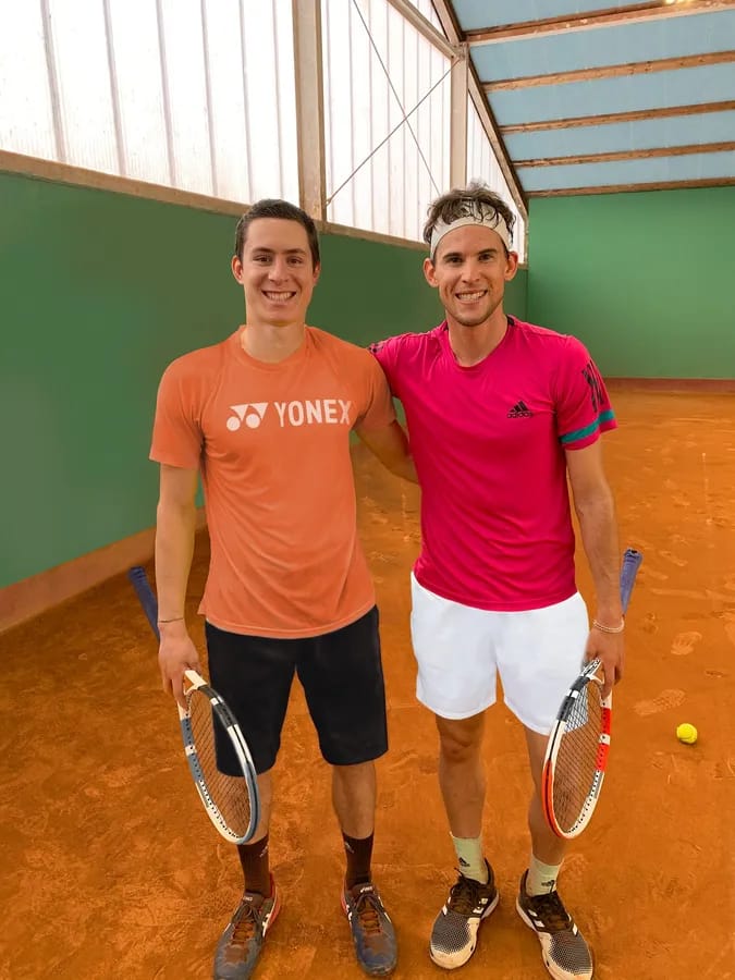 Philip und Dominic Thiem 2021
