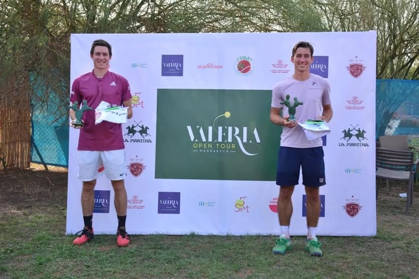 ITF World Tennis Turnier Doppelsieg in Marrakesch 2022